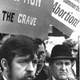 Abortion Pickets. (Blaine pictured on the left)